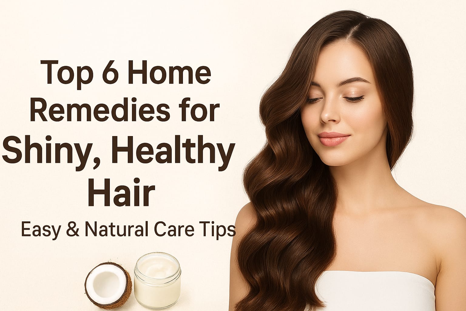 Hair Care Tips & Home Remedies For Healthy , Shiny Hair