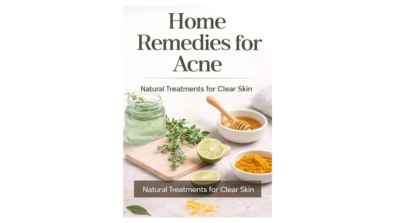 Home Remedies for Clear, Acne‑Free Skin