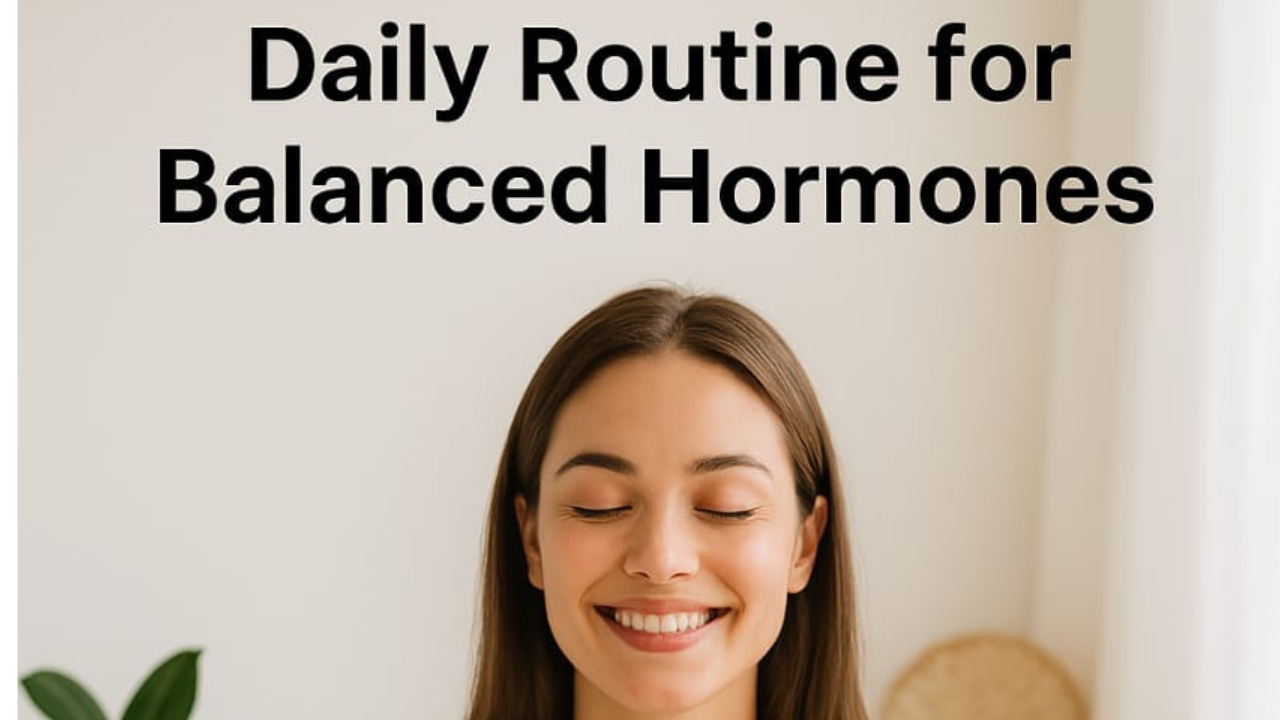 Women’s Wellness Daily Routine for Balanced Hormones