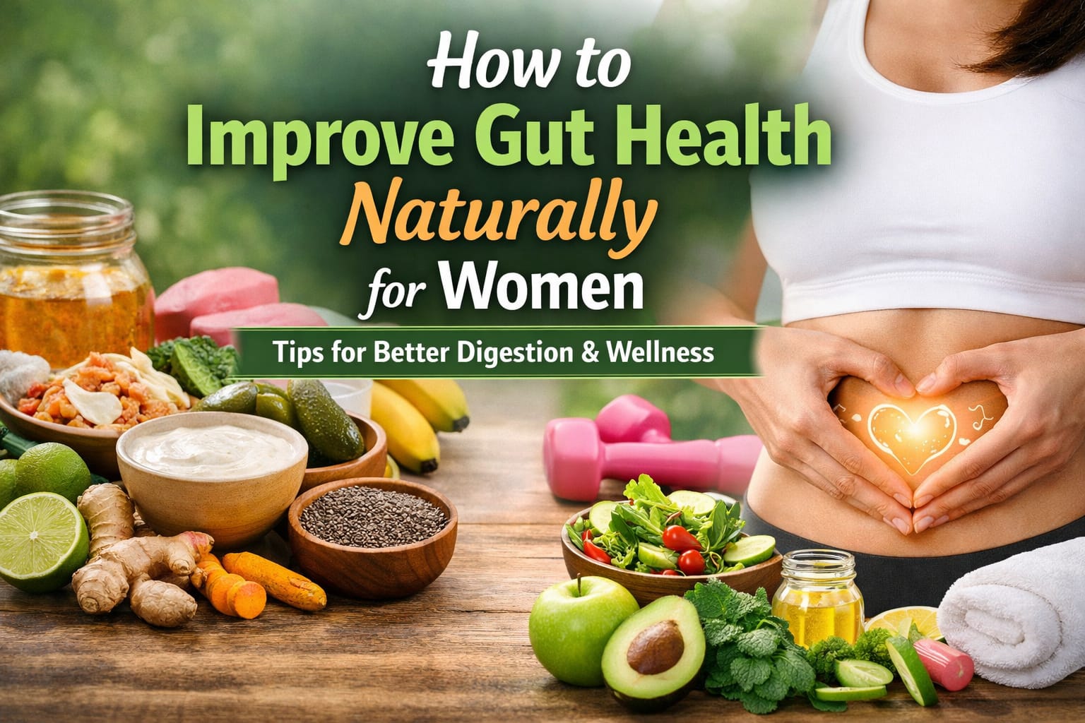 How to Improve Gut Health Naturally for Women